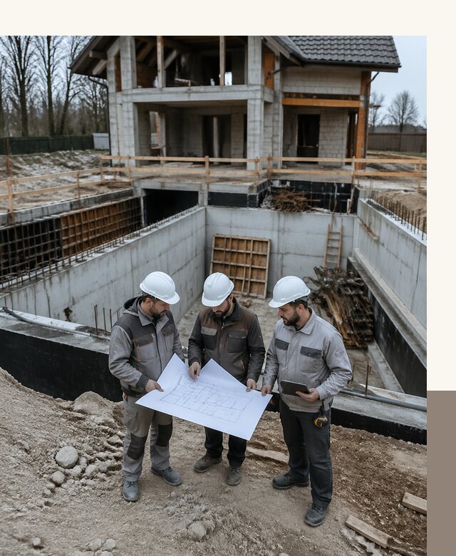 Проектирование и строительство домов с подвалом под ключ в Новодвинске